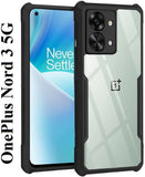 VAKIBO Super Premium Black Border Transparent Case With Corner Protection & Camera Protection Suitable for Oneplus Nord 3