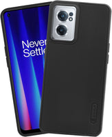 VAKIBO Dotted Black Coloured Made with Silicon Rubber TPU Back Cover Case Suitable for OnePlus Nord CE2
