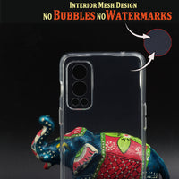 VAKIBO Premium Clear 2MM Thick Transparent Soft TPU Rubber Back Cover Case With Camera Protection Suitable for OnePlus Nord 2