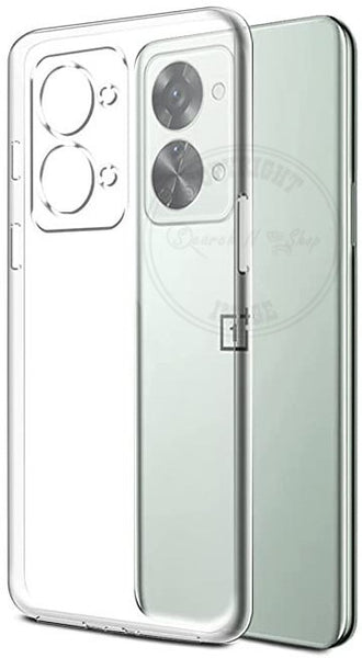 VAKIBO Premium Clear 2MM Thick Transparent Soft TPU Rubber Back Cover Case With Camera Protection Suitable for OnePlus Nord 2T