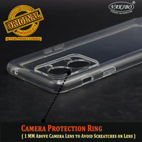 VAKIBO Premium Clear 2MM Thick Transparent Soft TPU Rubber Back Cover Case With Camera Protection Suitable for OnePlus Nord 2T