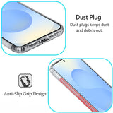VAKIBO Premium Clear 1.5MM Thick Transparent Soft TPU Rubber Back Cover Case With Camera Protection Suitable for Samsung Galaxy S25
