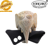 VAKIBO Dotted Black Coloured Made with Silicon Rubber TPU Back Cover Case Suitable for Oppo A17