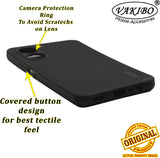 VAKIBO Dotted Black Coloured Made with Silicon Rubber TPU Back Cover Case Suitable for Oppo A17