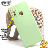 VAKIBO Matte 1.5 MM Thick With Camera Protection Pista Green Coloured Soft TPU Rubber Back Cover Case Suitable for Oppo A33