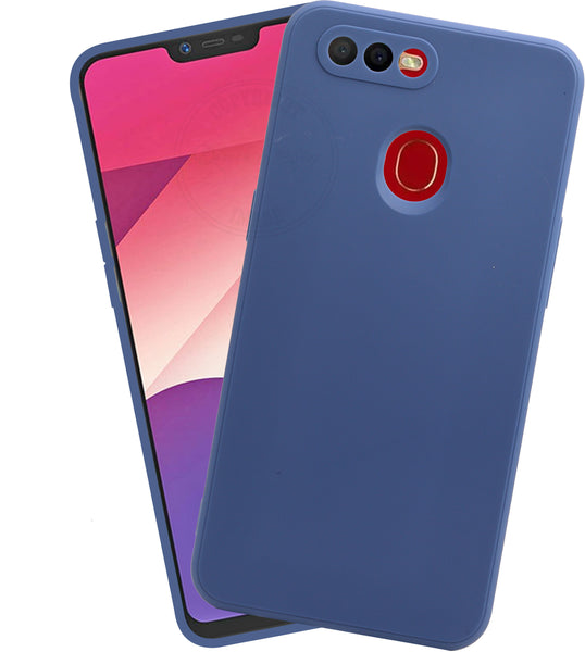 VAKIBO Blue Coloured Back Cover Case Suitable for Oppo A3s