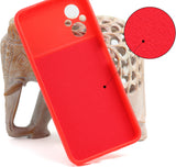 VAKIBO Red Coloured Back Cover Case Suitable for Realme C1