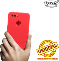 VAKIBO Red Coloured Back Cover Case Suitable for Realme C1