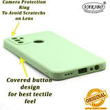 VAKIBO Matte 1.5 MM Thick With Camera Protection Pista Green Coloured Soft TPU Rubber Back Cover Case Suitable for Oppo A33