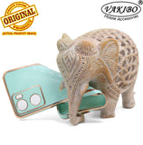 VAKIBO Golden Chrome Border Pista Green Coloured Soft TPU Back Cover Case With Camera Protection Suitable for Oppo A57