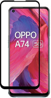 Super Premium Quality Tempered Glass Screen Guard Protector With Black Border Suitable For Oppo A54