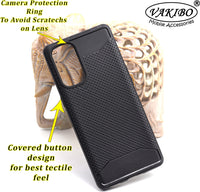 VAKIBO Dotted Design Black Coloured Soft TPU Back Cover Case Suitable for Oppo Reno 5 Pro