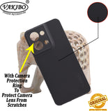 VAKIBO Dotted Black Coloured Made with Silicon Rubber TPU Back Cover Case Suitable for Oppo Reno 8