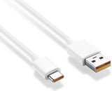 Realme Data Cable USB A To Type C(10A White 1Metre)