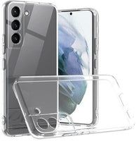 VAKIBO Premium Clear 2MM Thick Transparent Soft TPU Rubber Back Cover Case With Camera Protection Suitable for Samsung Galaxy S21FE