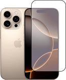 Super Premium Quality Tempered Glass Screen Guard Protector With Black Border Suitable For iPhone 16 Pro Max