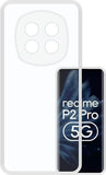 VAKIBO Premium Clear 1.5MM Thick Transparent Soft TPU Rubber Back Cover Case With Camera Protection Suitable for Realme P2 Pro