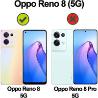 VAKIBO Premium Clear 1.5MM Thick Transparent Soft TPU Rubber Back Cover Case With Camera Protection Suitable for Oppo Reno8 5G
