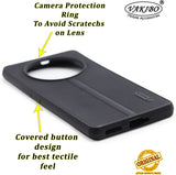 VAKIBO Dotted Black Coloured Made with Silicon Rubber TPU Back Cover Case Suitable for Realme Narzo 60 Pro