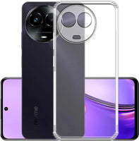 VAKIBO Premium Clear 1.5MM Thick Transparent Soft TPU Rubber Back Cover Case With Camera Protection Suitable for Realme C67