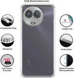 VAKIBO Premium Clear 1.5MM Thick Transparent Soft TPU Rubber Back Cover Case With Camera Protection Suitable for Realme C67