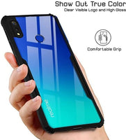 VAKIBO Super Premium Black Border Transparent Case With Corner Protection & Camera Protection Suitable for Realme 3