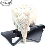 VAKIBO Dotted Design Black Coloured Soft TPU Back Cover Case Suitable for Realme 5i