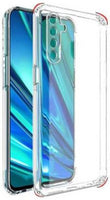 VAKIBO Super Premium Soft TPU Transparent Case With Dustplug,Side Grip,Corner Protection,lanyard Cuts,Camera Protection Suitable for Realme 5