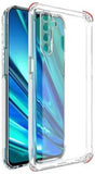 VAKIBO Super Premium Soft TPU Transparent Case With Dustplug,Side Grip,Corner Protection,lanyard Cuts,Camera Protection Suitable for Realme 5