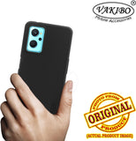 VAKIBO Dotted Black Coloured Made with Silicon Rubber TPU Back Cover Case Suitable for Realme 9i