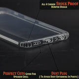 VAKIBO Super Premium Soft TPU Transparent Case With Dustplug,Side Grip,Corner Protection,lanyard Cuts,Camera Protection Suitable for Realme 9i