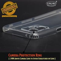 VAKIBO Super Premium Soft TPU Transparent Case With Dustplug,Side Grip,Corner Protection,lanyard Cuts,Camera Protection Suitable for Oneplus Nord CE2 Lite