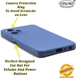 VAKIBO Matte 1.5 MM Thick With Camera Protection Blue Coloured Soft TPU Rubber Back Cover Case Suitable for Realme 9 Pro