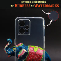 VAKIBO Premium Clear 1.5MM Thick Transparent Soft TPU Rubber Back Cover Case With Camera Protection Suitable for Realme 9 Pro Plus