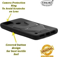 VAKIBO Iron Man 3D Mask Design Black Coloured Soft TPU Back Cover Case With Camera Protection Ring Suitable for Realme C25Y