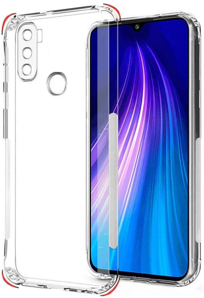VAKIBO Super Premium Soft TPU Transparent Case With Dustplug,Side Grip,Corner Protection,lanyard Cuts,Camera Protection Suitable for Realme C3