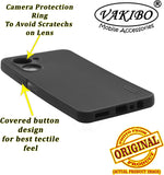 VAKIBO Dotted Black Coloured Made with Silicon Rubber TPU Back Cover Case Suitable for Realme C33