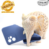 VAKIBO Blue Coloured Back Cover Case Suitable for Realme Narzo 50A Prime