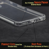 VAKIBO Super Premium Soft TPU Transparent Case With Dustplug,Side Grip,Corner Protection,lanyard Cuts,Camera Protection Suitable for Realme C35