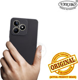 VAKIBO Dotted Black Coloured Made with Silicon Rubber TPU Back Cover Case Suitable for Realme C53