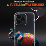 VAKIBO Super Premium Soft TPU Transparent Case With Dustplug,Side Grip,Corner Protection,lanyard Cuts,Camera Protection Suitable for Realme Narzo N53