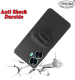 VAKIBO Black Coloured Back Cover Case Suitable for Realme C55