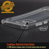 VAKIBO Super Premium Soft TPU Transparent Case With Dustplug,Side Grip,Corner Protection,lanyard Cuts,Camera Protection Suitable for Realme Narzo 50i