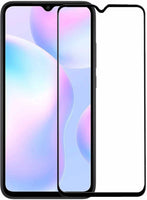 Super Premium Quality Tempered Glass Screen Guard Protector With Black Border Suitable For Samsung Galaxy A02
