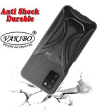 VAKIBO 3D Designer Black Coloured Soft TPU  Back Cover Case Suitable for Samsung Galaxy A03s