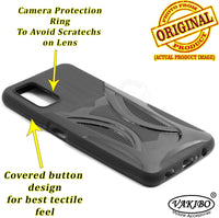 VAKIBO 3D Designer Black Coloured Soft TPU  Back Cover Case Suitable for Samsung Galaxy A03s