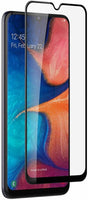 Super Premium Quality Tempered Glass Screen Guard Protector With Black Border Suitable For Samsung Galaxy A20