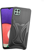 VAKIBO 3D Designer Black Coloured Soft TPU Back Cover Case Suitable for Samsung Galaxy A22 5G