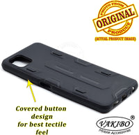 VAKIBO Black Coloured Back Cover Case Suitable for Samsung Galaxy A22 5G