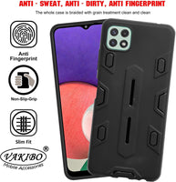 VAKIBO Black Coloured Back Cover Case Suitable for Samsung Galaxy A22 5G